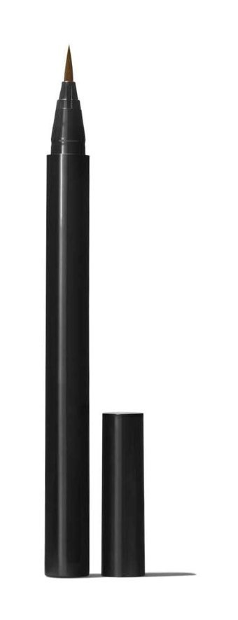 Dermasuction Lüks Diamond Model Suya Dayanıklı Mat Siyah İnce Uçlu Keçe Kalem Eyeliner