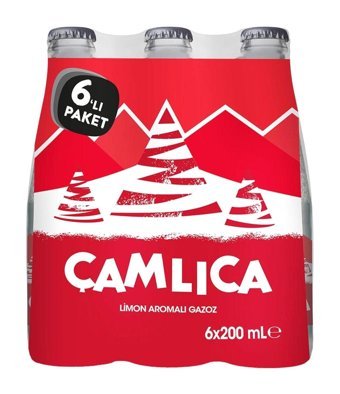 Çamlıca Limonlu Gazoz 6x200 ml