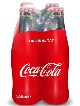Coca Cola Şişe 4x200 ml