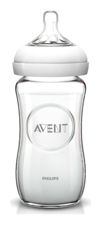 Philips Avent Scf673/17 Cam Yavaş Akışlı 1+ Ay Şeffaf Biberon 240 ml