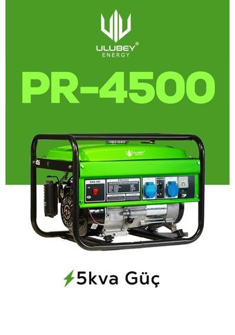 Ulubey Energy PR4500 5 kVa Marşlı Benzinli Jeneratör