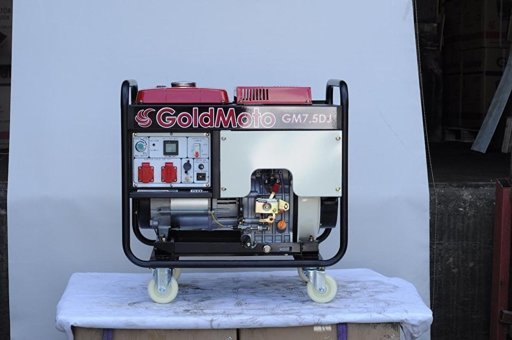 Goldmoto GM7.5DJ 6.9 kVa Marşlı Dizel Jeneratör