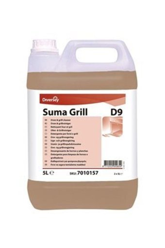 Diversey Suma Grill D9 Sıvı Mutfak ve Banyo Temizleyici 5 lt