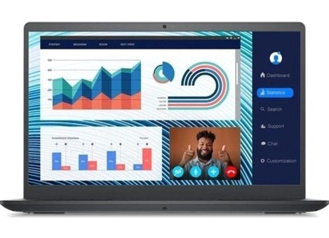 Dell Vostro 3420 N1000VNB3420U Dahili Intel UHD Graphics Intel Core i3 1115G4 8 GB Ram 256 GB SSD 14.0 inç Full HD Ubuntu Laptop
