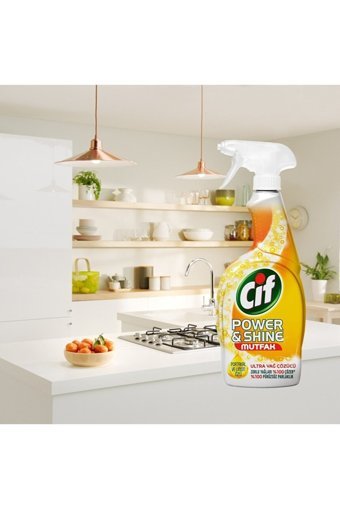 Cif Power&Shine Sprey Mutfak Temizleyici 3x750 ml