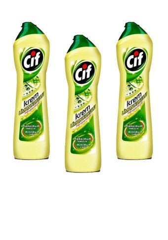 Cif Krem Mutfak ve Banyo Temizleyici 3x500 ml