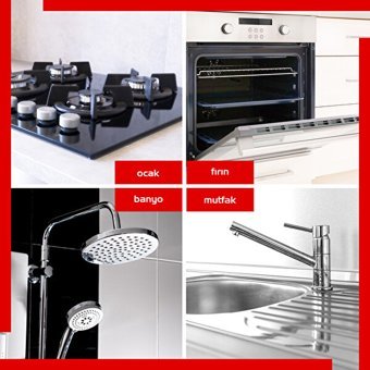 Cif Doğanın Gücü Krem Mutfak ve Banyo Temizleyici 675 ml