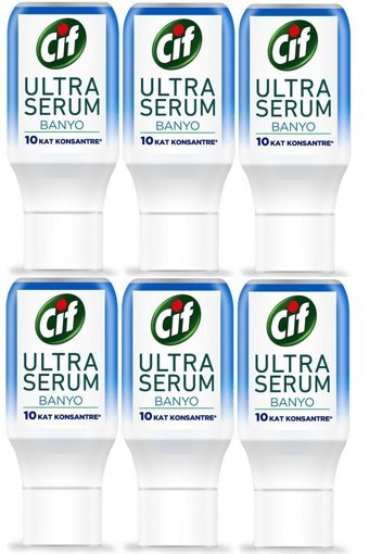 Cif Ultra Serum Konsantre Serum Banyo Temizleyici 6x70 ml
