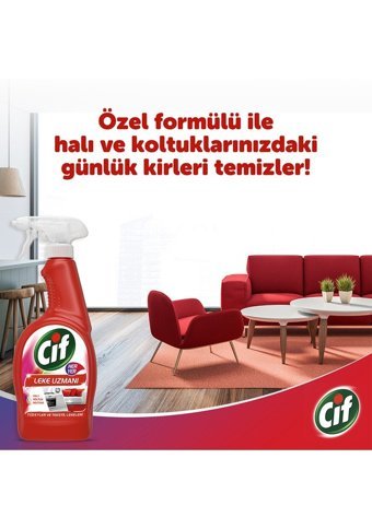 Cif Leke Uzmanı Sprey Mutfak ve Banyo Temizleyici1.5 lt