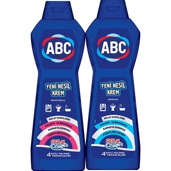 Abc Poly Tech Krem Mutfak ve Banyo Temizleyici 2x750 ml