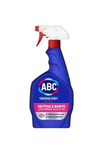 Abc Sprey Mutfak ve Banyo Temizleyici 4x750 ml