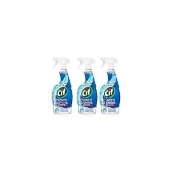 Cif Power&Shine Sprey Banyo Temizleyici 3x750 ml