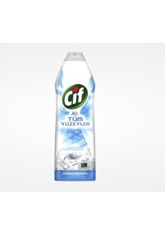Cif Okyanus Ferahlığı Jel Mutfak ve Banyo Temizleyici 750 ml