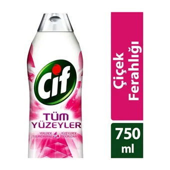 Cif Çiçek Ferahlığı Jel Mutfak ve Banyo Temizleyici 750 ml