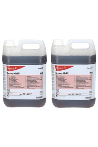 Diversey Suma Grill D9 Sıvı Mutfak ve Banyo Temizleyici 2x5 lt