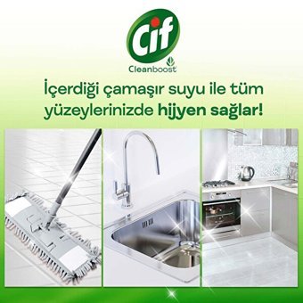 Cif Bahar Ferahlığı Jel Mutfak ve Banyo Temizleyici 750 ml