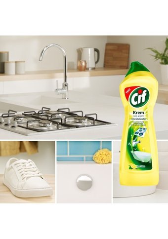 Cif Krem Mutfak ve Banyo Temizleyici 500 ml