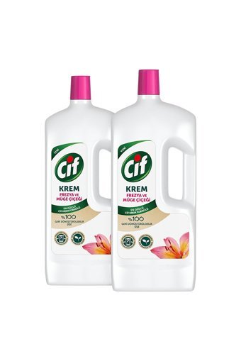 Cif Krem Mutfak ve Banyo Temizleyici 2x1.5 lt