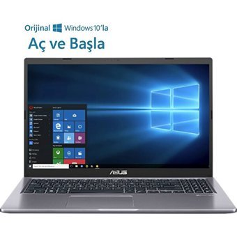 Asus Vivobook D515DA BR028T Dahili AMD Radeon Vega 3 AMD Ryzen 3 3250U 4 GB Ram 256 GB SSD 15.6 inç Full HD Windows 10 Home Laptop