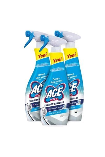 Ace Ultra Sprey Banyo Temizleyici 10x700 ml