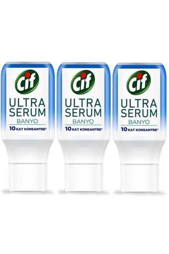 Cif Ultra Serum Konsantre Sprey Banyo Temizleyici 3x70 ml