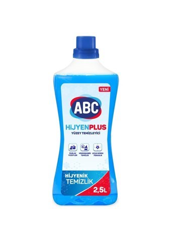 Abc Hijyen Plus Sıvı Mutfak ve Banyo Temizleyici 4x2.5 lt