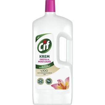 Cif Müge Çiçeği Ve Frezya Krem Mutfak ve Banyo Temizleyici 1.5 lt