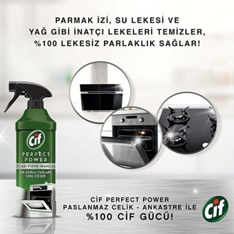 Cif Perfect Power Sprey Mutfak ve Banyo Temizleyici 435 ml