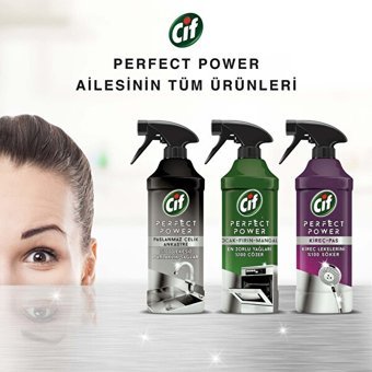 Cif Perfect Power Sprey Mutfak ve Banyo Temizleyici 435 ml