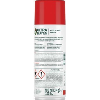 Cif Ultra Hijyen Sprey Mutfak ve Banyo Temizleyici 400 ml