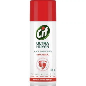 Cif Ultra Hijyen Sprey Mutfak ve Banyo Temizleyici 400 ml