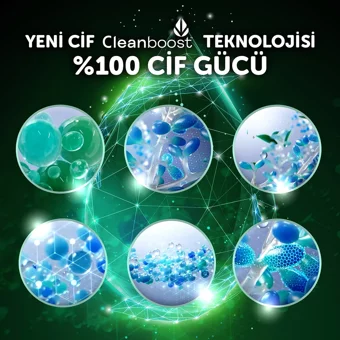 Cif Cleanboost Doğanın Gücü Sprey Mutfak ve Banyo Temizleyici 750 ml