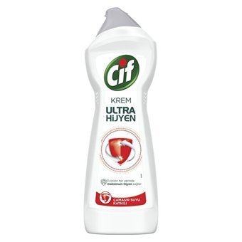 Cif Ultra Hijyen Krem Mutfak ve Banyo Temizleyici 675 ml