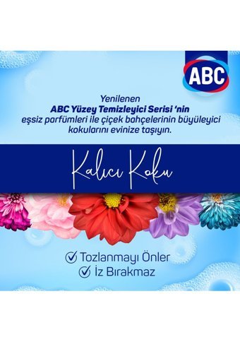 Abc Bahar Tutkusu Sıvı Mutfak ve Banyo Temizleyici 4x2.5 lt