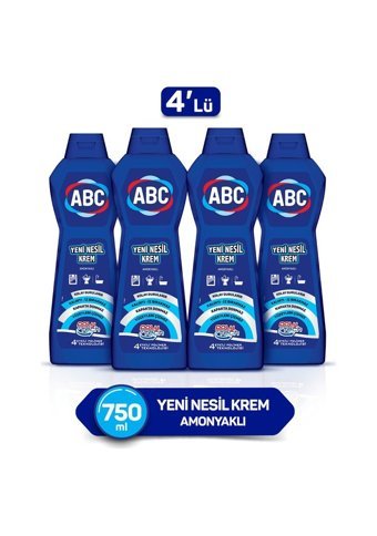 Abc Poly Tech Sıvı Mutfak ve Banyo Temizleyici 4x750 ml
