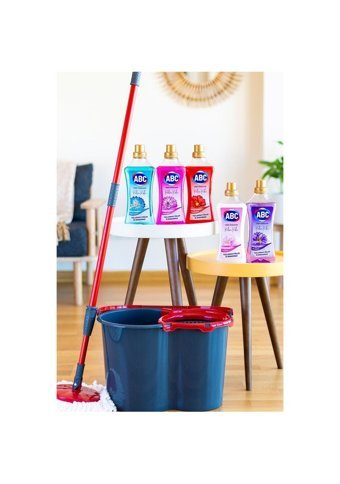 Abc Mor Çiçekler Sıvı Mutfak ve Banyo Temizleyici 2x2.5 lt