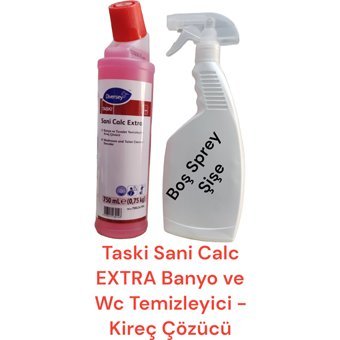 Diversey Taskı Sani Calc Extra Sıvı Banyo Temizleyici 750 ml