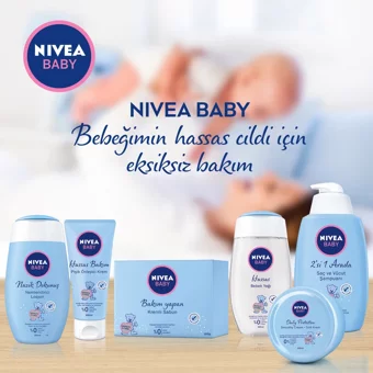 Nivea Baby Hassas Bakım Parfümsüz Parabensiz Pişik Kremi 100 ml