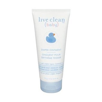 Live Clean Baby Parfümsüz Parabensiz Pişik Kremi 75 ml