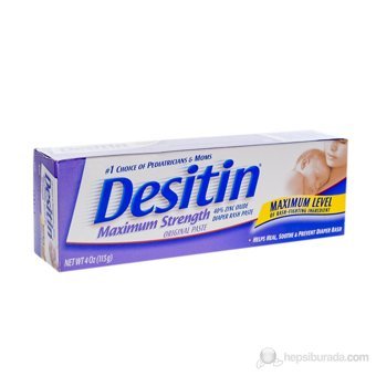 Desitin Maximum Strength Parfümsüz Parabensiz Pişik Kremi 113 gr