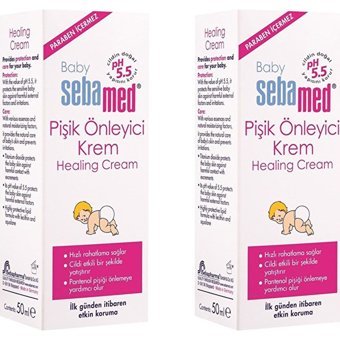 Sebamed Baby Parfümsüz Parabensiz Pişik Kremi 2x50 ml