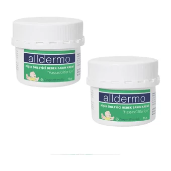 Alldermo Parfümsüz Parabensiz Pişik Kremi 2x75 gr