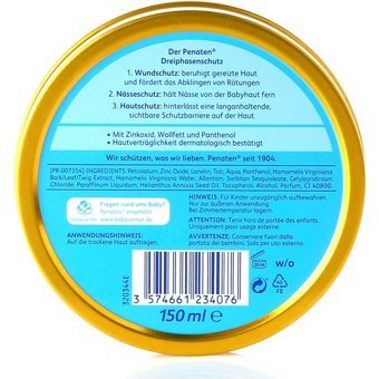 Penaten Baby Parfümsüz Parabensiz Pişik Kremi 150 ml