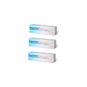Bepanthol Baby Parfümsüz Parabensiz Pişik Kremi 3x100 gr