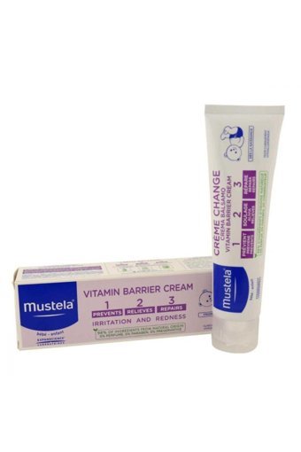 Mustela Vitamin Bariyer 1.2.3. Vitaminli Parfümsüz Parabensiz Pişik Kremi 100 ml