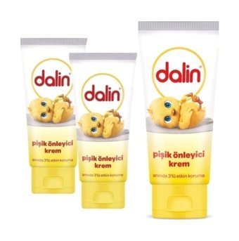 Dalin Parfümsüz Parabensiz Pişik Kremi 3x30 ml