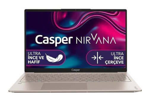 Casper Nirvana X600.1235-BV00P-K-F Dahili Intel Iris Xe Graphics Eligible Intel Core i5 1235U 16 GB Ram 500 GB SSD 15.6 inç Full HD Windows 11 Home Laptop