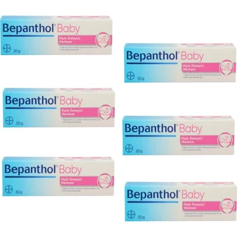 Bepanthol Baby Parfümsüz Parabensiz Pişik Kremi 6x30 gr