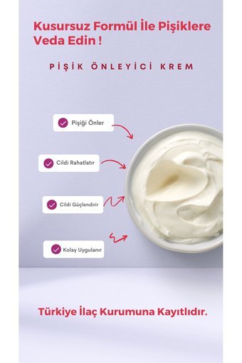 Exelat De Parfümsüz Parabensiz Pişik Kremi 50 ml