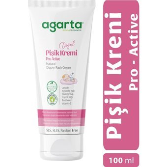 Agarta Pro Active Parfümsüz Parabensiz Pişik Kremi 100 ml